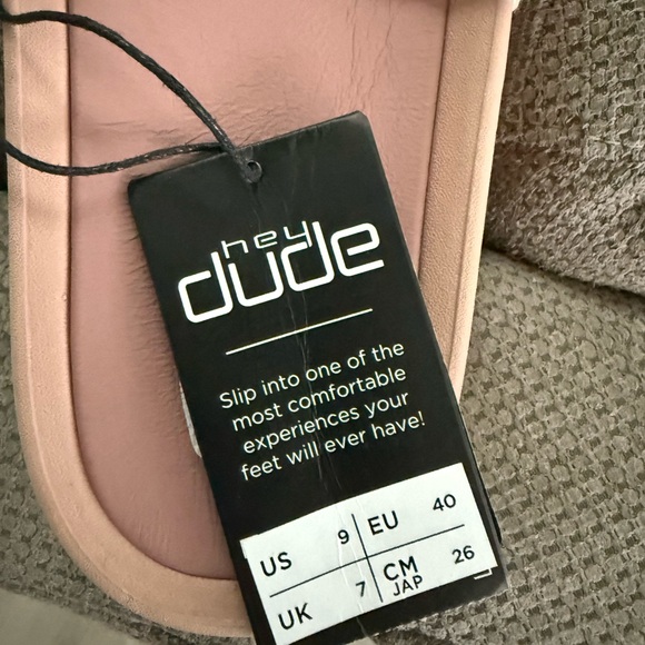 NWT Hey Dude Chandler Slide Floral Sandals Pink Size 8 - Picture 5 of 6